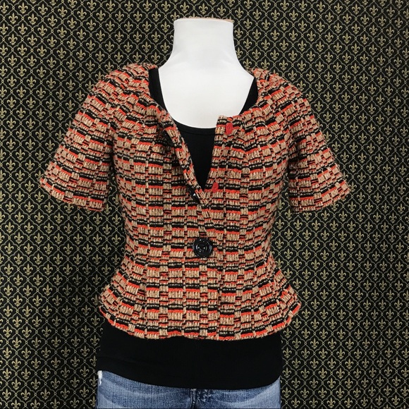 Anthro "Tammany Tweed Jacket" by Elevenses - Picture 13 of 16